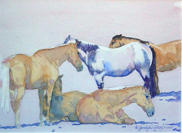 Silver and Gold by Sandy Lynn Wisecup