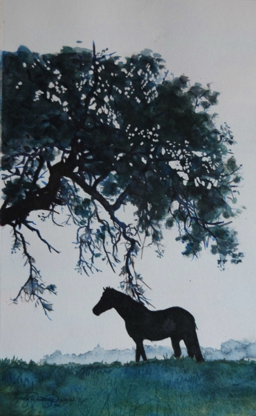 Silhouette by Sandy Lynn Wisecup