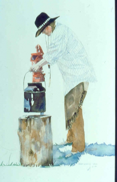 Line Camp Utilities by Sandy Lynn Wisecup